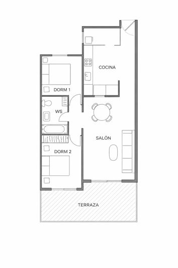 Image No.19-2 Bed Apartment for sale