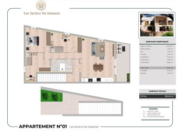 1 - Nîmes, Apartment