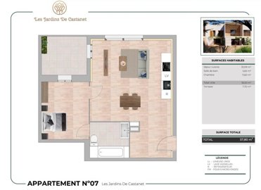 1 - Nîmes, Appartement