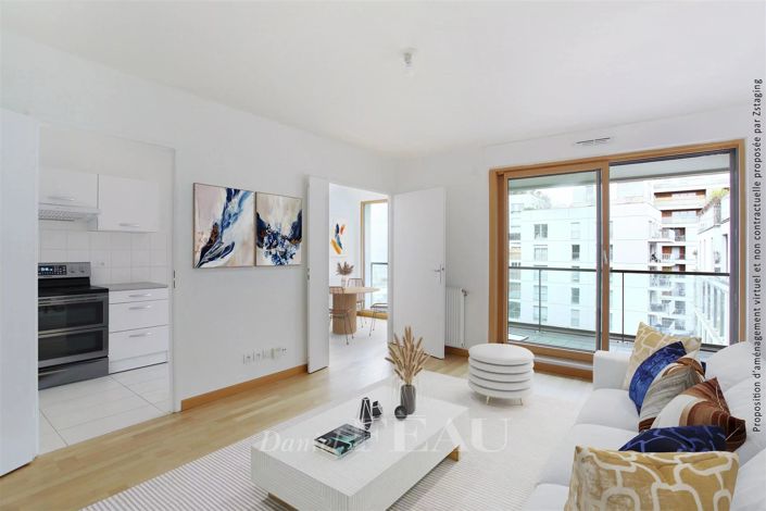 Image No.1-Appartement de 1 chambre à vendre à Boulogne-Billancourt