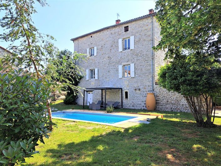 Image No.1-Maison de 4 chambres à vendre à Berrias-et-Casteljau