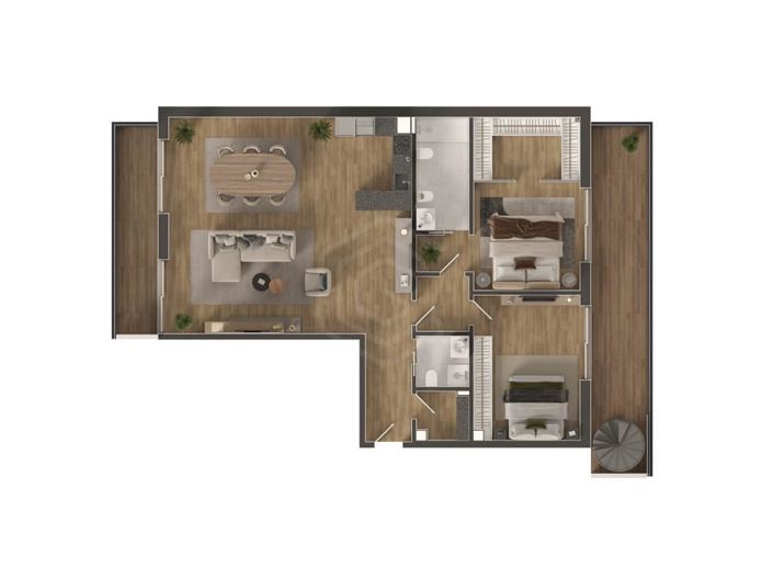 Image No.8-Appartement de 2 chambres à vendre à Quelfes