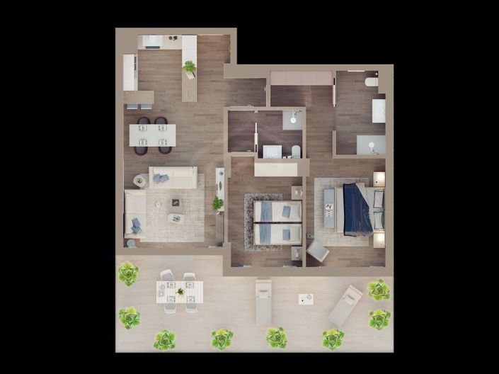 Image No.22-2 Bed Apartment for sale