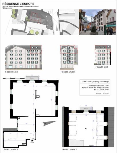 Image No.3-Appartement de 4 chambres à vendre à Chamonix-Mont-Blanc