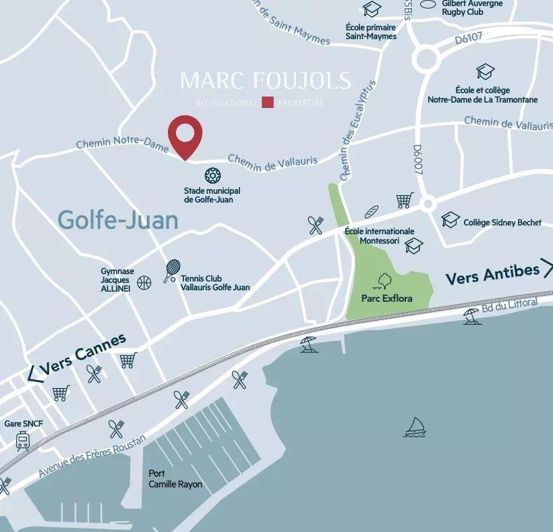 Image No.4-Appartement de 4 chambres à vendre à Golfe Juan