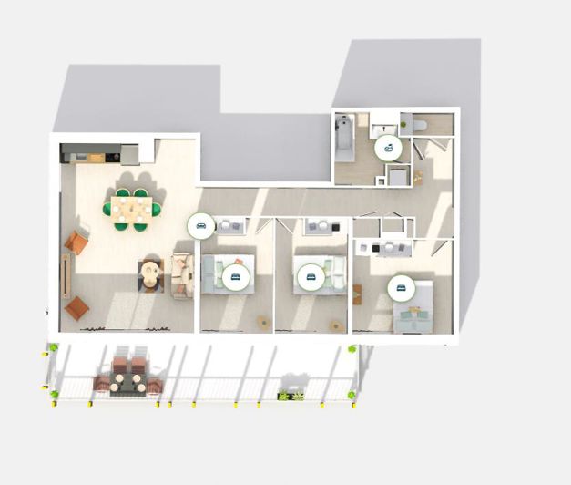 Image No.1-3 Bed Apartment for sale
