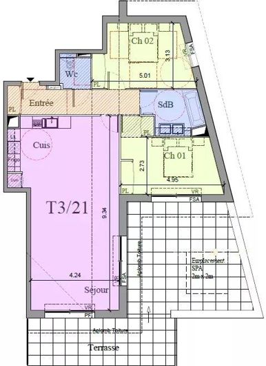 Image No.3-2 Bed Apartment for sale