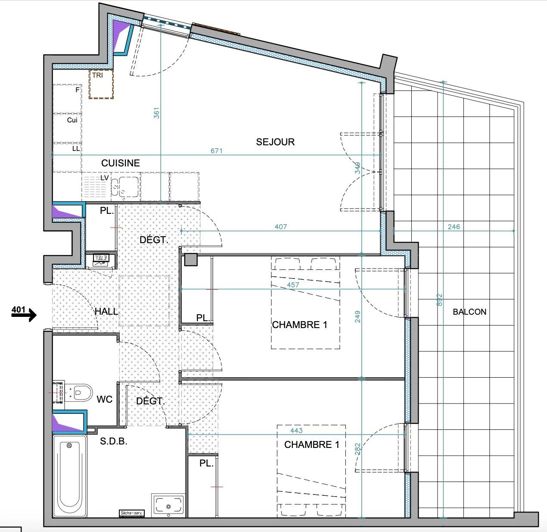 Image No.3-2 Bed Apartment for sale