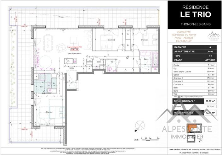 Image No.1-Appartement de 3 chambres à vendre à Thonon-les-Bains