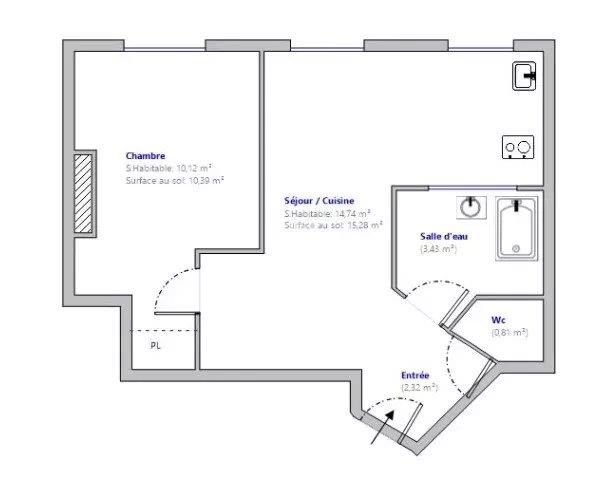 Image No.11-1 Bed Apartment for sale