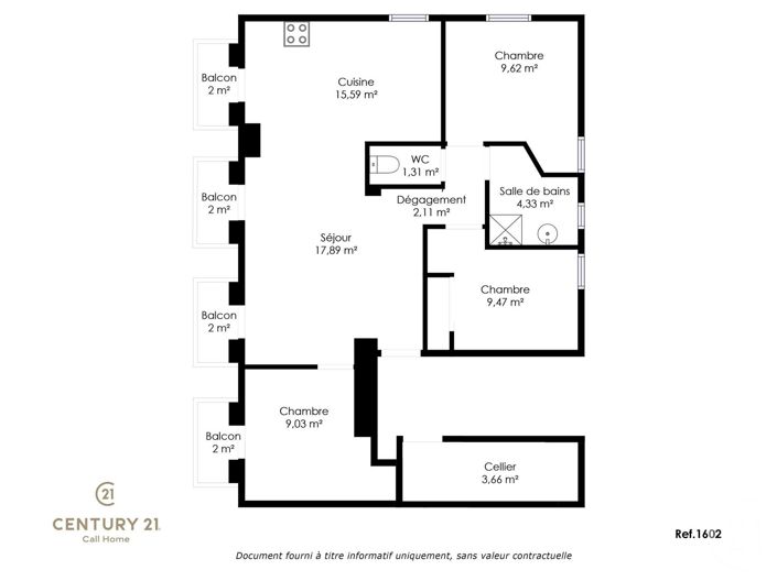 Image No.11-3 Bed Apartment for sale