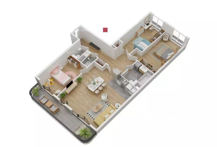 Image No.7-Appartement de 3 chambres à vendre à Levallois-Perret