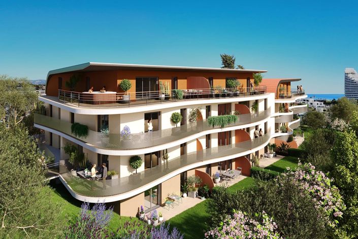 Image No.1-Appartement de 2 chambres à vendre à Villeneuve-Loubet