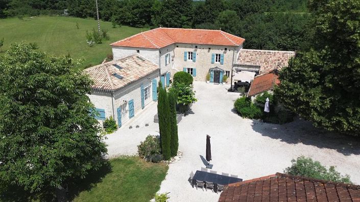 Image No.1-Maison de 11 chambres à vendre à Montaigu-de-Quercy