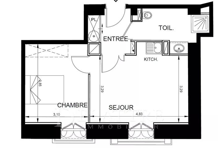 Image No.11-1 Bed Apartment for sale