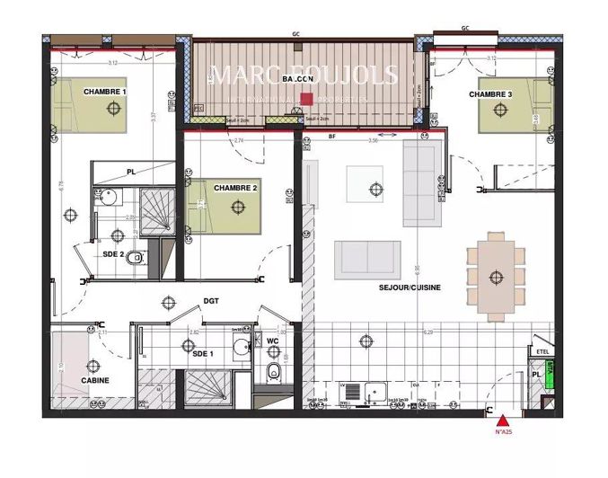 Image No.11-Appartement de 3 chambres à vendre à Les Gets