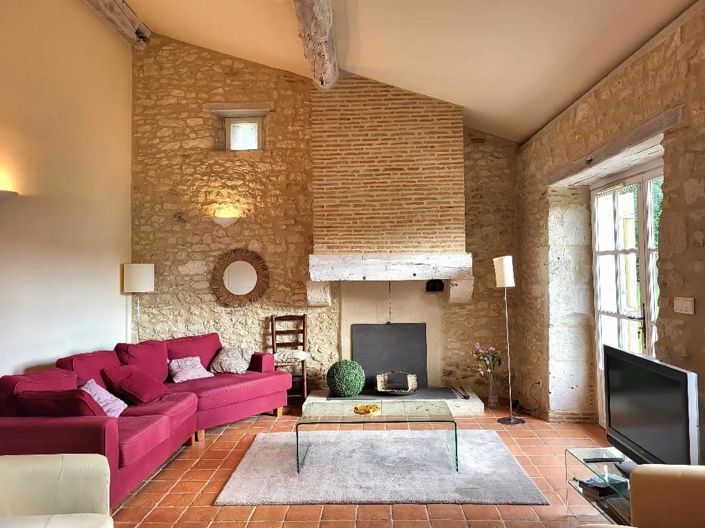 Image No.2-Maison de 4 chambres à vendre à Gageac-et-Rouillac