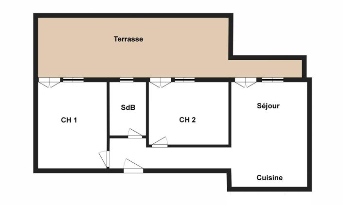 Image No.13-2 Bed Apartment for sale