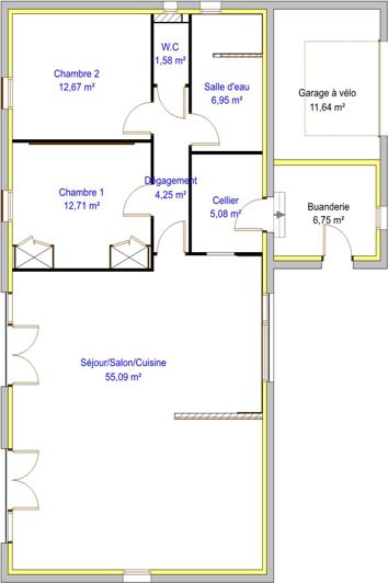 Image No.9-Maison de 2 chambres à vendre à Uzès