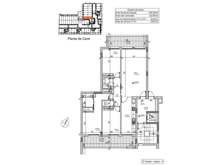 Image No.34-3 Bed Apartment for sale