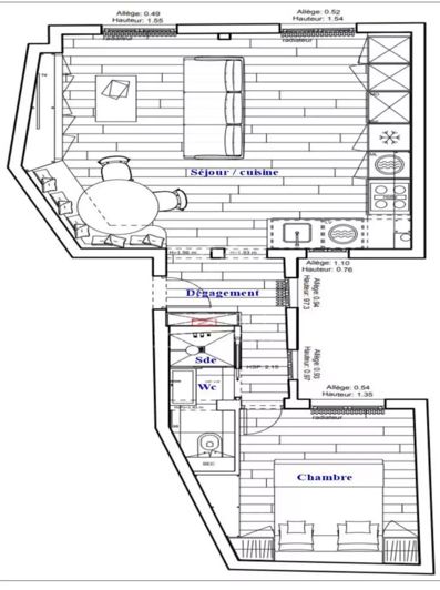 Image No.1-1 Bed Apartment for sale