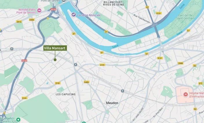 Image No.4-Maison de 4 chambres à vendre à Meudon