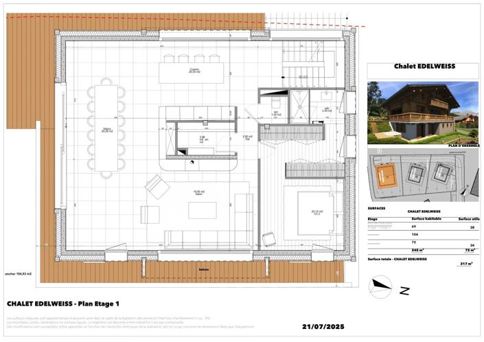 Image No.9-Maison de 5 chambres à vendre à Combloux