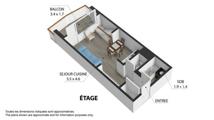 Image No.24-Appartement de 1 chambre à vendre à Haute-Savoie