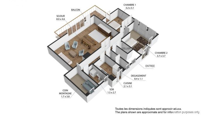 Image No.17-Appartement de 2 chambres à vendre à Chatel