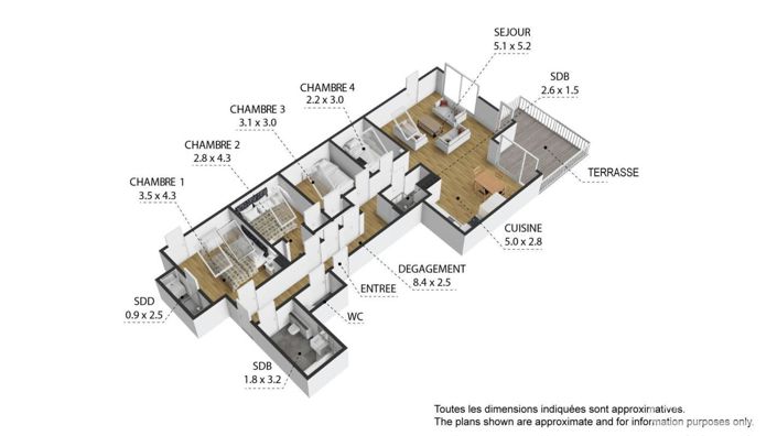 Image No.26-4 Bed Apartment for sale