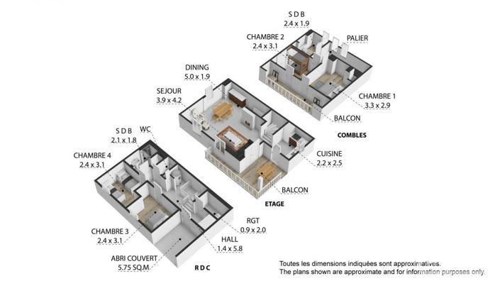 Image No.27-Propriété de 4 chambres à vendre à Chatel