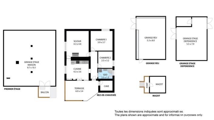 Image No.21-Propriété de 2 chambres à vendre à Le Biot