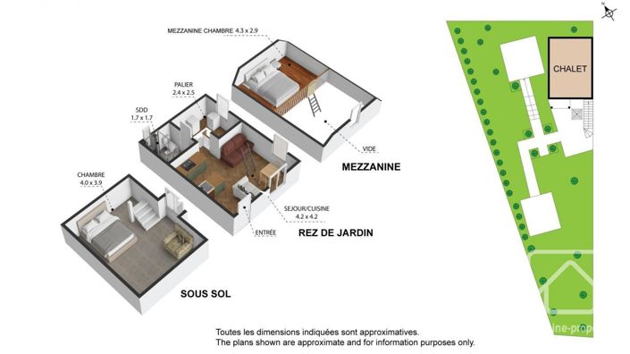 Image No.22-Propriété de 2 chambres à vendre à La Vernaz