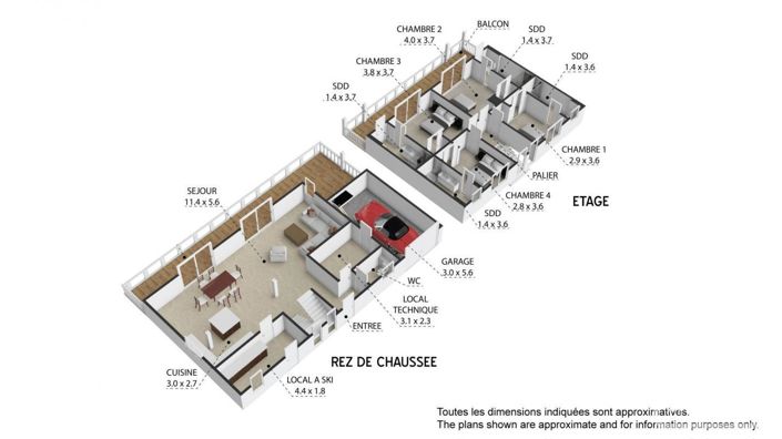 Image No.9-Propriété de 4 chambres à vendre à La Chapelle-d'Abondance