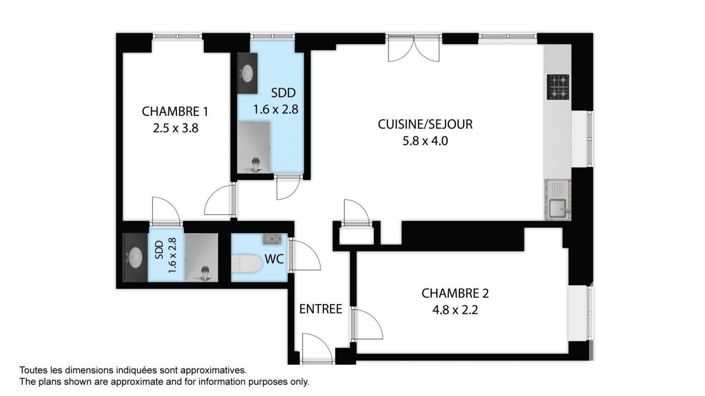 Image No.5-Appartement de 2 chambres à vendre à Saint-Jean-d'Aulps