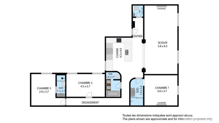 Image No.24-Appartement de 3 chambres à vendre à Chamonix-Mont-Blanc