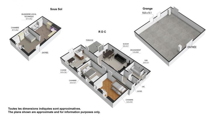 Image No.42-3 Bed Property for sale