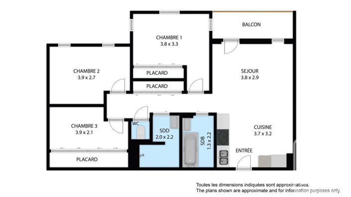 Image No.13-Appartement de 3 chambres à vendre à Haute-Savoie