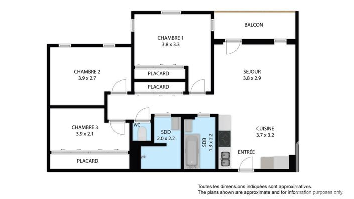 Image No.13-3 Bed Apartment for sale
