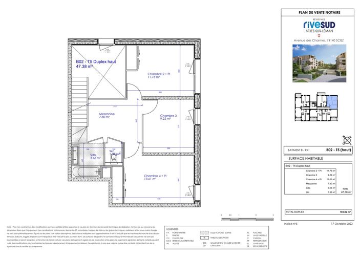 Image No.6-Appartement de 4 chambres à vendre à Sciez