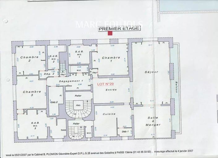 Image No.18-Appartement de 4 chambres à vendre à Paris