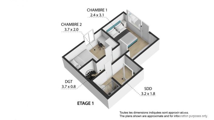 Image No.13-Appartement de 2 chambres à vendre à Haute-Savoie