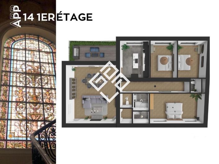 Image No.7-3 Bed Apartment for sale