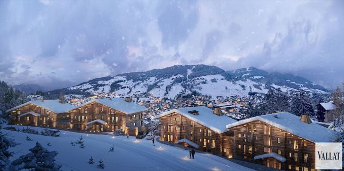 Image No.2-Appartement de 3 chambres à vendre à Megève