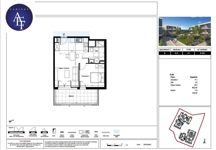 Image No.4-Appartement de 1 chambre à vendre à Villeneuve-Loubet