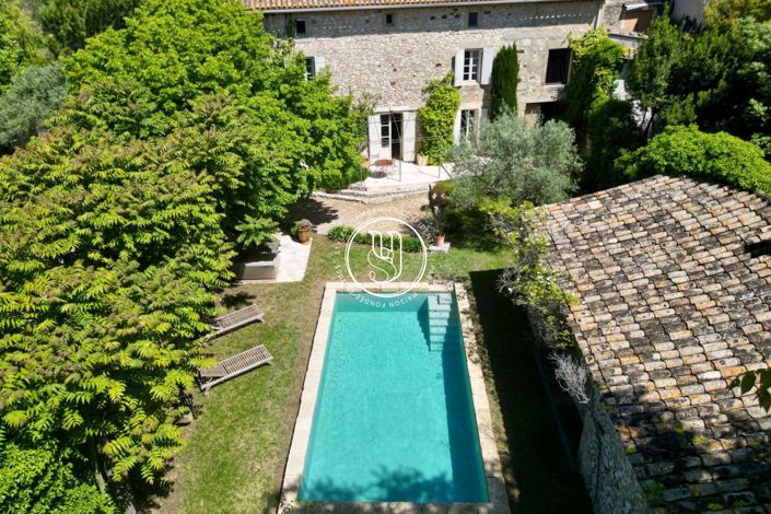 Image No.1-Maison de 4 chambres à vendre à Uzès