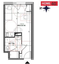 1 - Champcevinel, Appartement