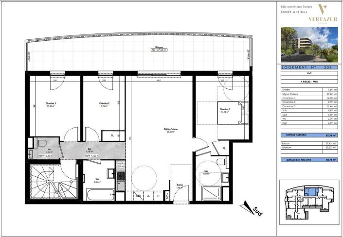 Image No.2-3 Bed Apartment for sale