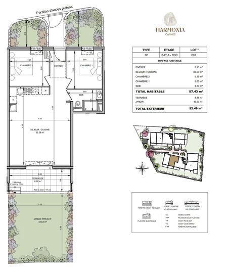 Image No.1-Appartement de 2 chambres à vendre à Cannes