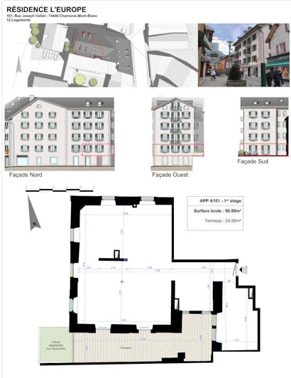 Image No.2-Appartement de 3 chambres à vendre à Chamonix-Mont-Blanc